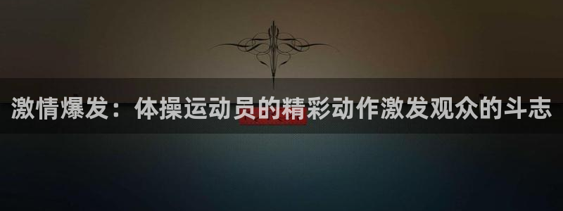 9球皇后：激情爆发：体操运动员的精彩动作激发观众的斗志